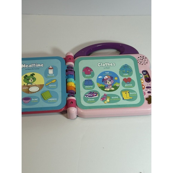 Leap Frog Learning Friends Scout & Violet 100 Words Electronic Book 2018 Toy - Picture 5 of 9